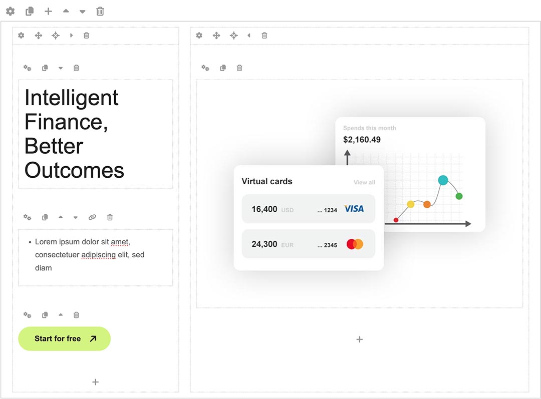 Page builder