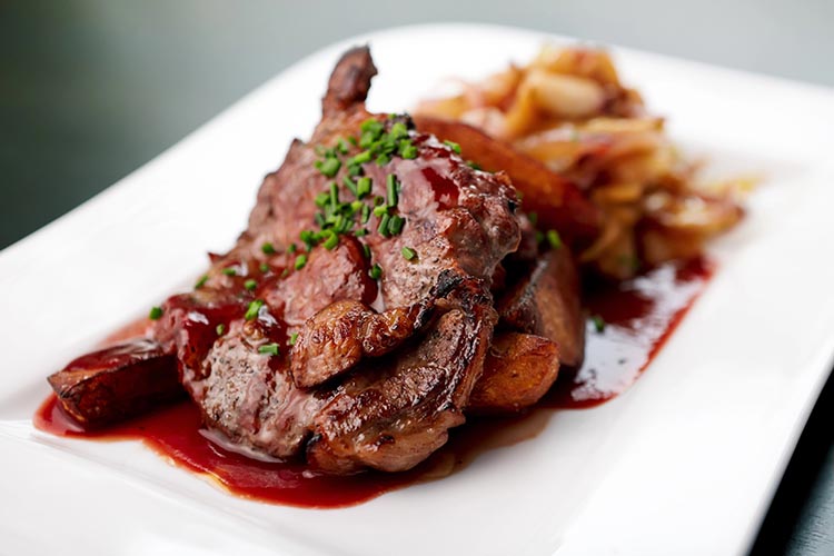 Roasted beef